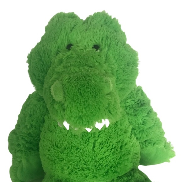 Baby Ganz Green Alligator Croc Fuzzy Plush - Picture 2 of 9